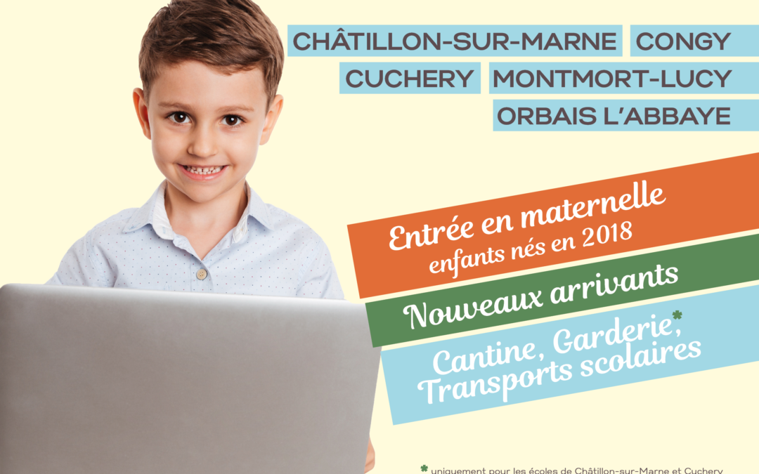 Inscriptions scolaires & périscolaires